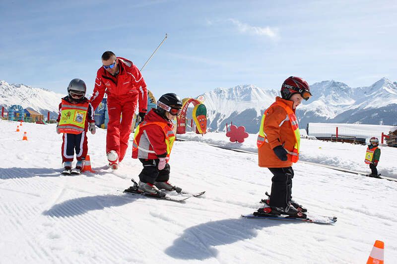 Children's ski course in Serfaus Fiss Ladis
