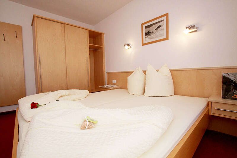 Apartment 4 mit Schlafzimmer im Apart Bergkristall