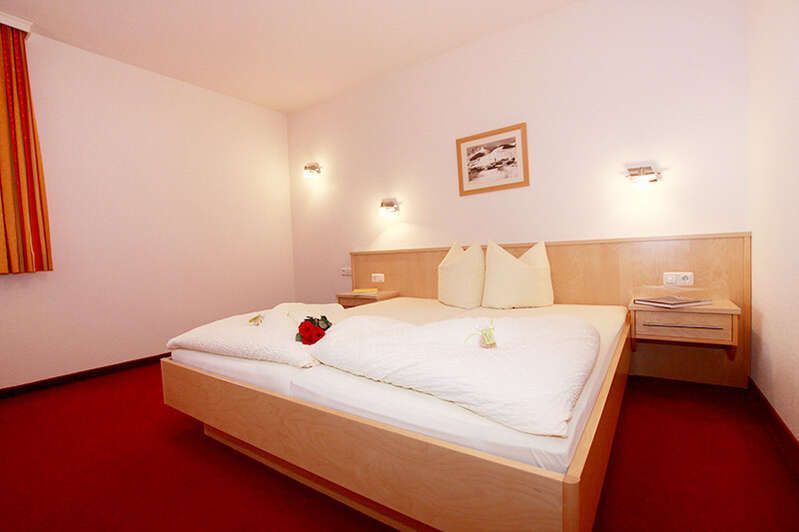 Apartment 2 mit Doppelbettzimmer im Apart Bergkristall